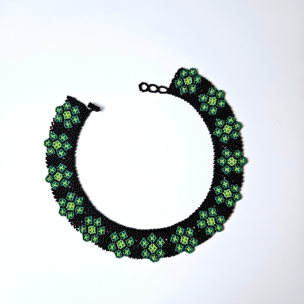 Handmade beaded necklace
